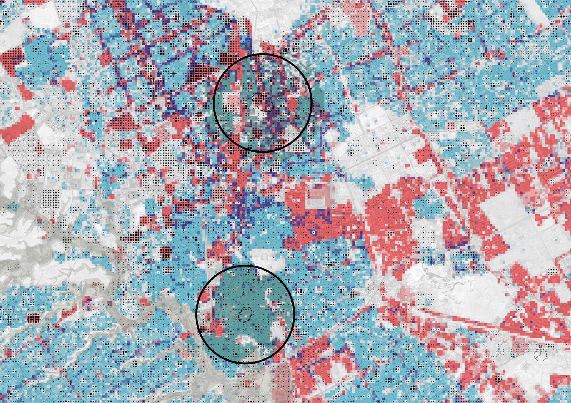 Riyadh, 12 topics x 81 subtopics heatmap
