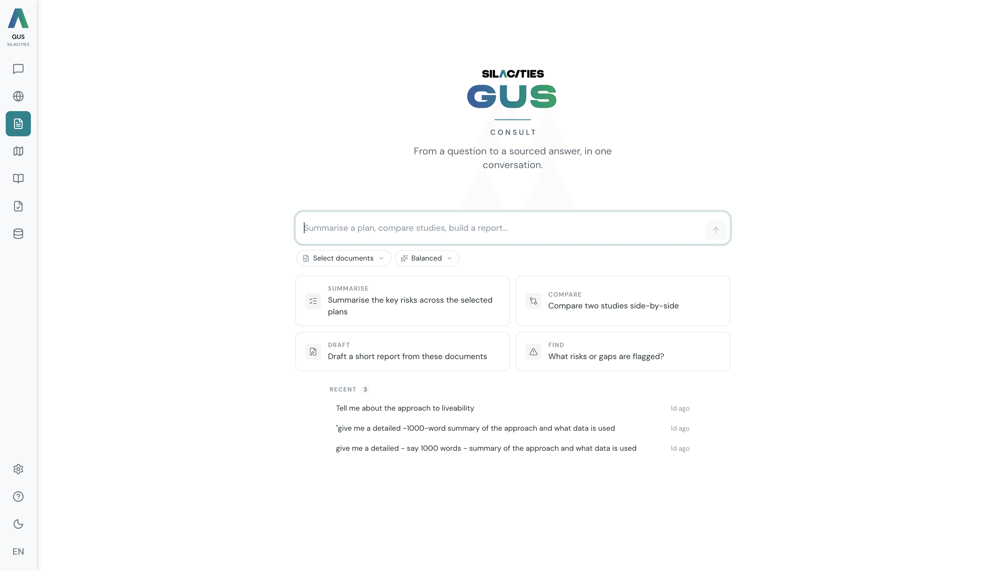 GUS Consult — المؤلّف، مع شرائح الوثائق والعدسة